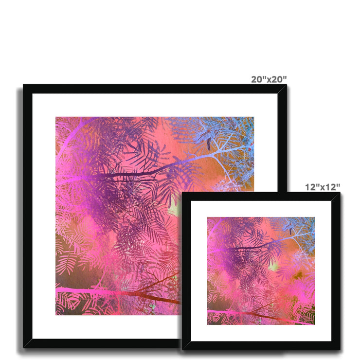 Albizia Tree A5 Framed & Mounted Print