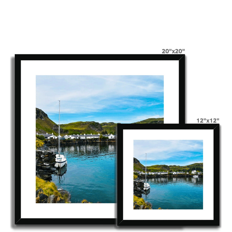 Seil Island A3 Framed & Mounted Print