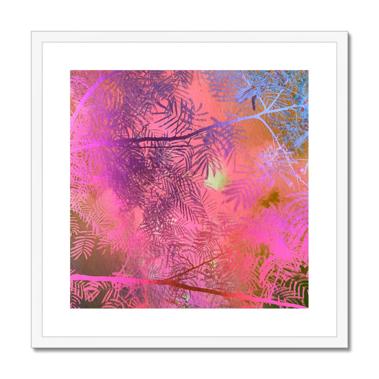 Albizia Tree A5 Framed & Mounted Print