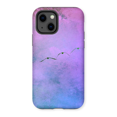 Pelicans in Flight A4 Tough Phone Case