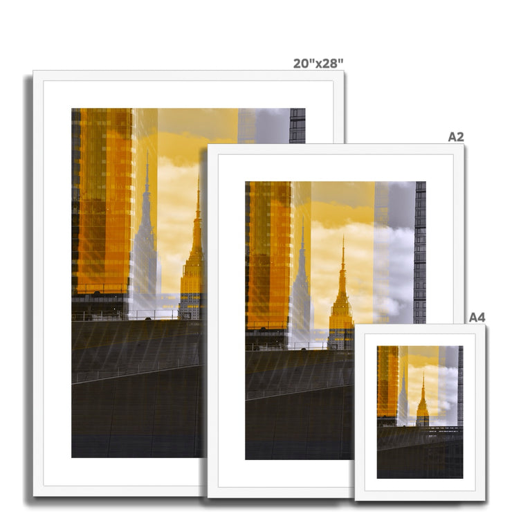 Empire State Building A2 Framed & Mounted Print