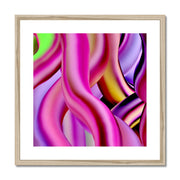 Candy Strips A4 Framed & Mounted Print