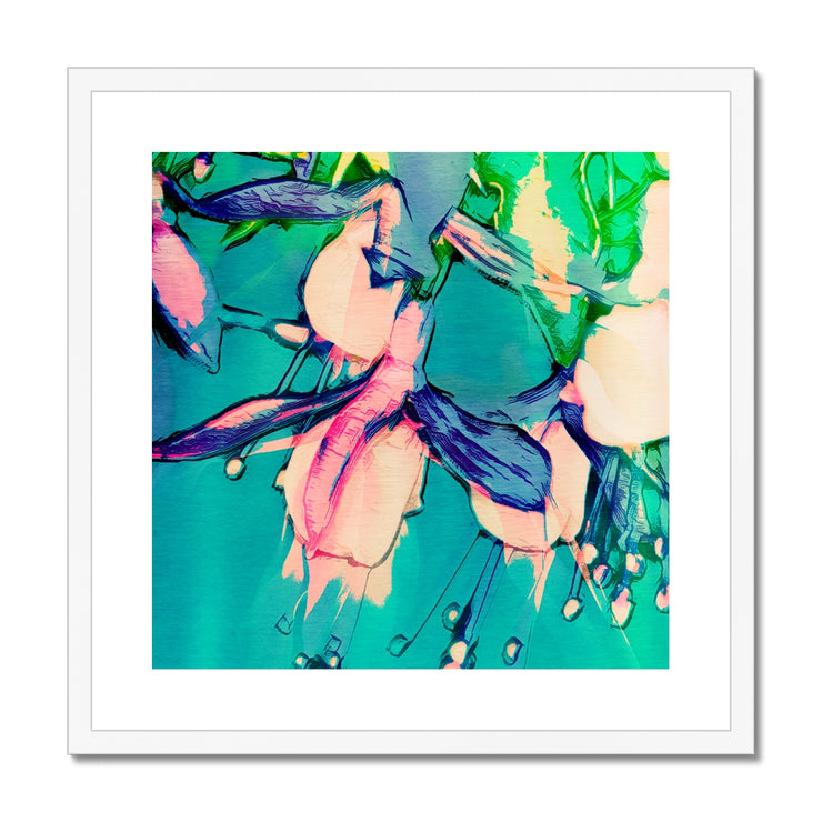 Fuchsias A1 Framed & Mounted Print