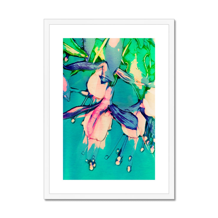 Fuchsias A1 Framed & Mounted Print