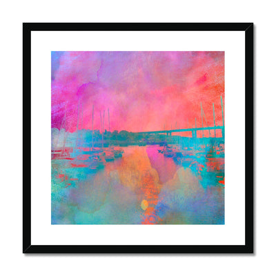 Port Edgar Marina A1 Framed & Mounted Print