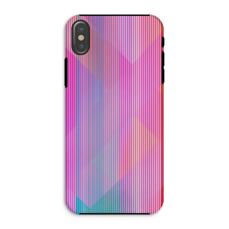 Stripes  and Shapes A2 Tough Phone Case