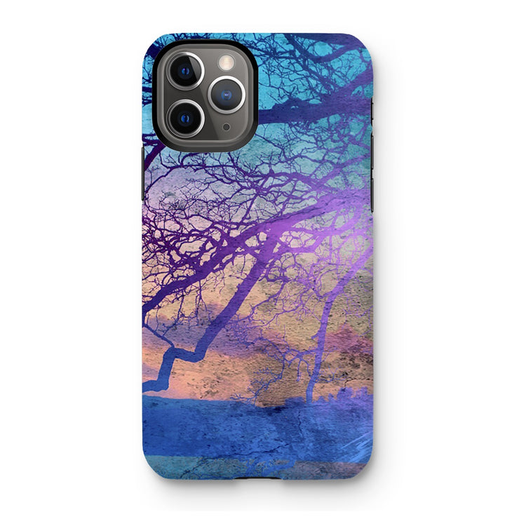 Trees on the Horizon A5 Tough Phone Case