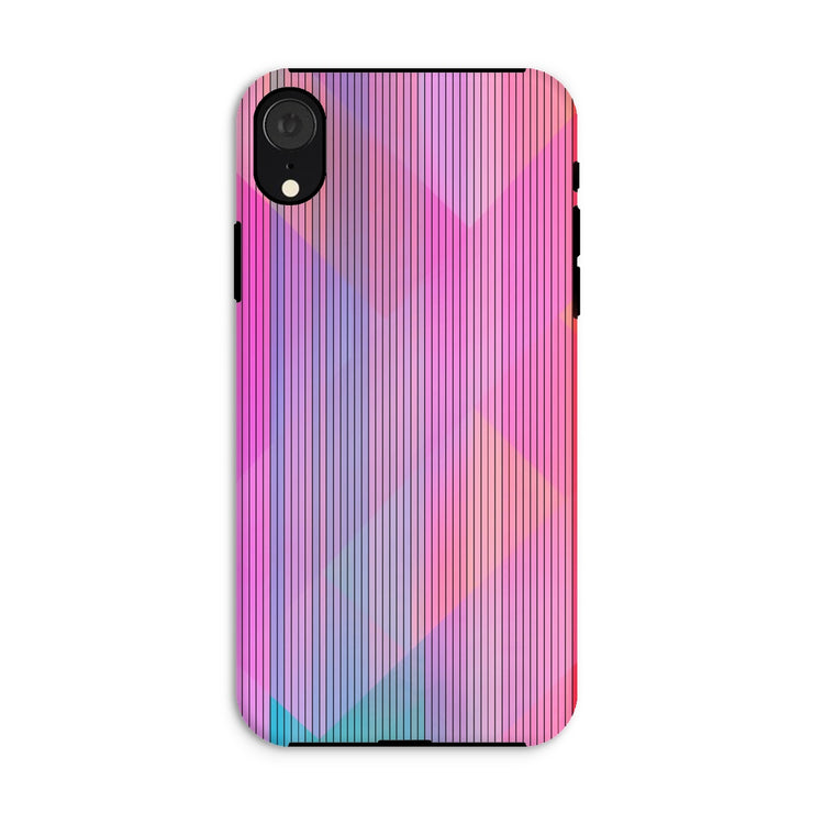 Stripes  and Shapes A2 Tough Phone Case