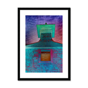 Pagoda Roof A8 Framed & Mounted Print