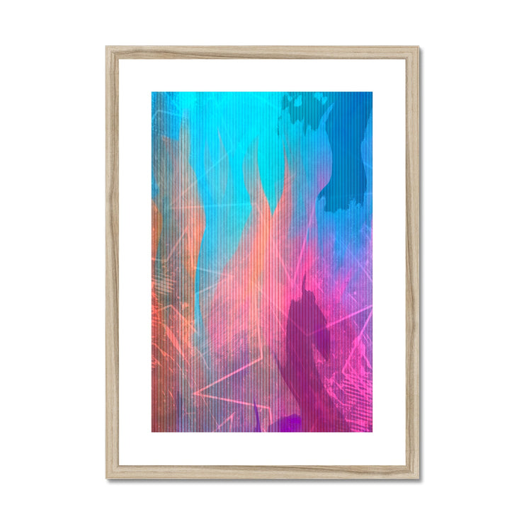 Magic Flames B3 Framed & Mounted Print