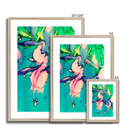 Fuchsias A1 Framed & Mounted Print