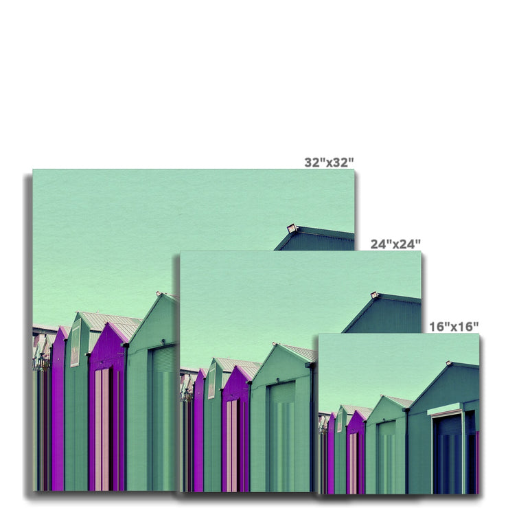 Buildings at Port Edgar B3 Canvas