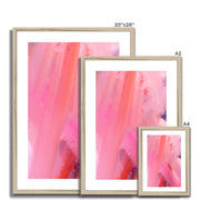 Brushstrokes B2 Framed & Mounted Print