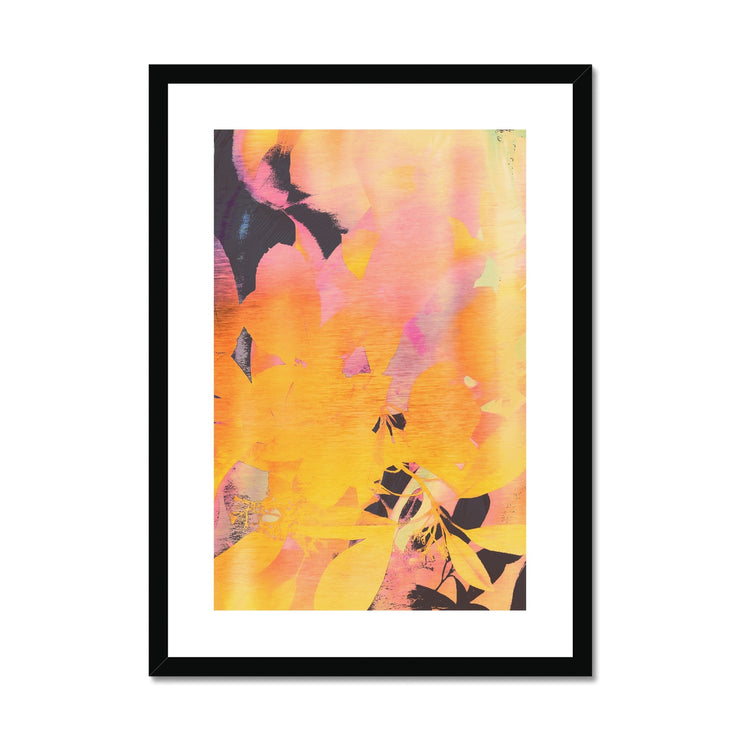 Leaves A1 Framed & Mounted Print