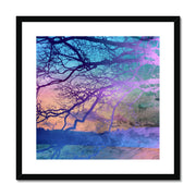 Trees on the Horizon A5 Framed & Mounted Print