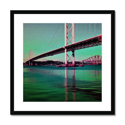 Forth Road Bridges C1 Framed & Mounted Print