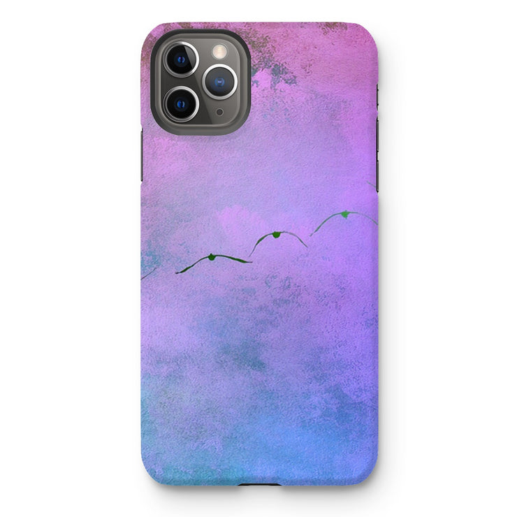 Pelicans in Flight A4 Tough Phone Case