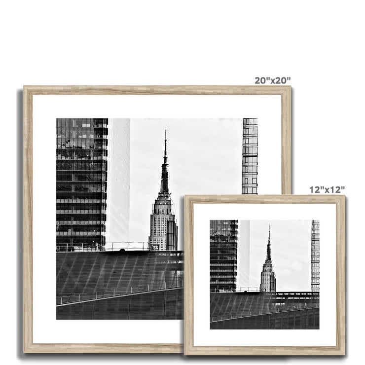 Empire State Building C1 Framed & Mounted Print