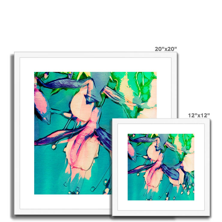 Fuchsias A1 Framed & Mounted Print