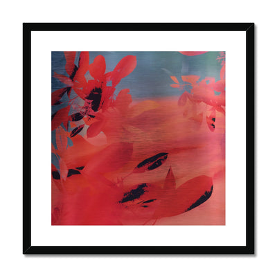 Leaves B2 Framed & Mounted Print