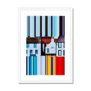 Anstruther Shorefront B2 Framed & Mounted Print