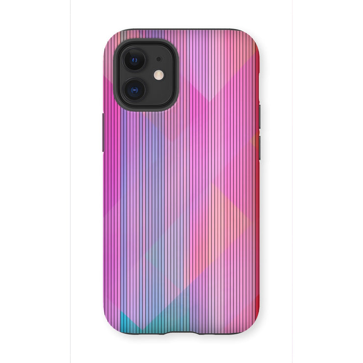 Stripes  and Shapes A2 Tough Phone Case