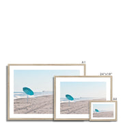 Parasol on Kure Beach B1 Framed & Mounted Print