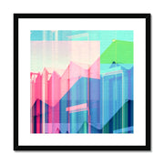 Buildings at Port Edgar A3 Framed & Mounted Print