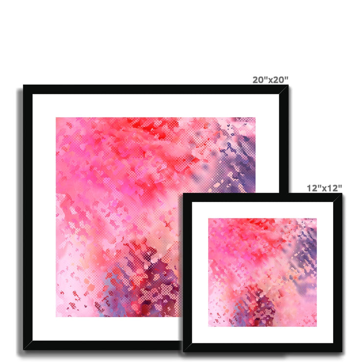 Splatter B1 Framed & Mounted Print