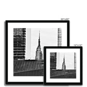 Empire State Building C1 Framed & Mounted Print