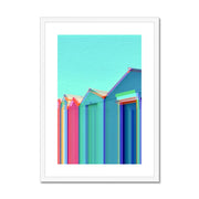 Buildings at Port Edgar B1 Framed & Mounted Print