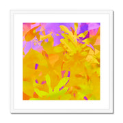 Leaves E1 Framed & Mounted Print