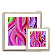 Candy Strips A4 Framed & Mounted Print