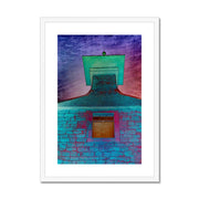 Pagoda Roof A8 Framed & Mounted Print