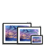 Trees on the Horizon A5 Framed & Mounted Print