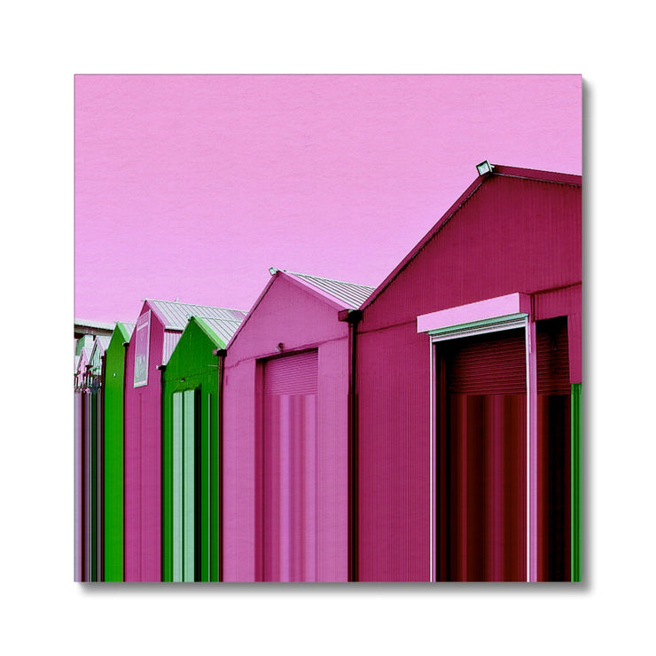 Buildings at Port Edgar B7 Canvas