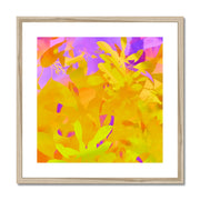 Leaves E1 Framed & Mounted Print