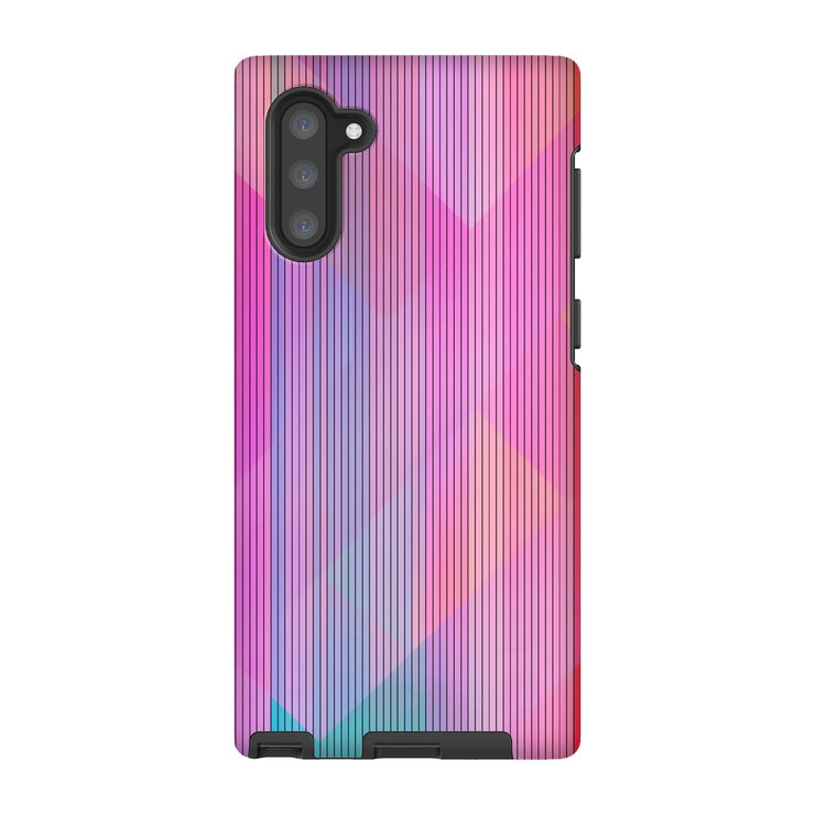 Stripes  and Shapes A2 Tough Phone Case