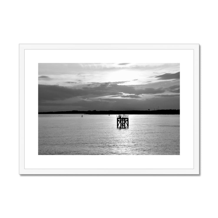 Cape Fear River D1 Framed & Mounted Print