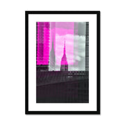 Empire State Building A7 Framed & Mounted Print